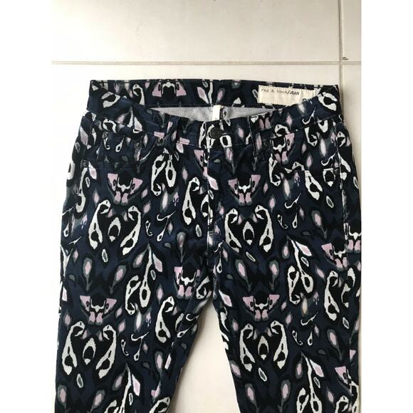 Rag & Bone Stretch Ikat Skinny Corduroy Pants - Picture 2 of 11